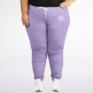 Womens Plus-size Jogger - Lavender Mist - Synergetic Heroes