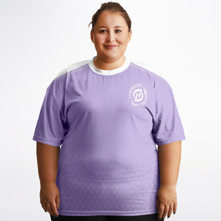 Womens Plus-size T-Shirt - Lavender Mist - Synergetic Heroes