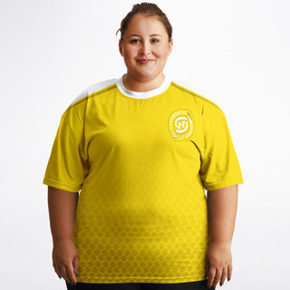 Womens Plus-size T-Shirt - Yellow Sun - Synergetic Heroes