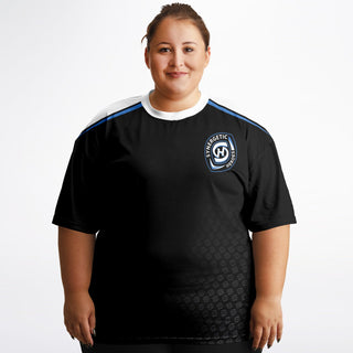 Womens Plus-size T-Shirt - Obsidian Black - Synergetic Heroes