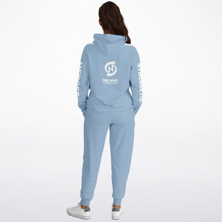 Womens Hoodie & Jogger - Angel Blue - Synergetic Heroes