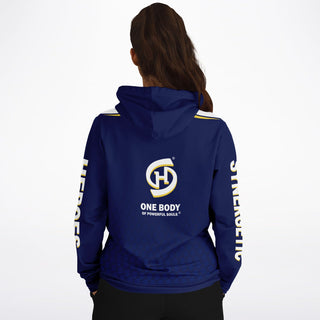 Womens Hoodie - Midnight Blue - Synergetic Heroes