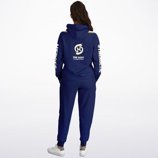 Womens Hoodie & Jogger - Midnight Blue - Synergetic Heroes