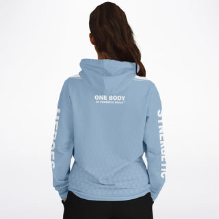 Womens Hoodie - Angel Blue