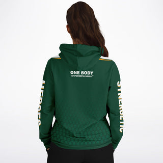 Womens Hoodie - Emerald Green