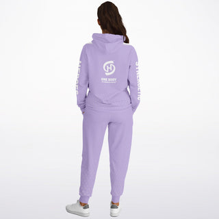 Womens Hoodie & Jogger - Lavender Mist - Synergetic Heroes