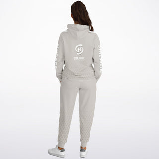 Womens Hoodie & Jogger - Jade White - Synergetic Heroes