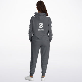 Womens Hoodie & Jogger - Shadow Gray - Synergetic Heroes