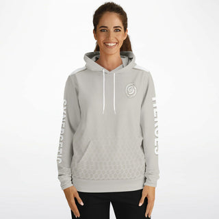 Womens Hoodie - Jade White - Synergetic Heroes