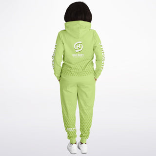 Womens Lettered Hoodie & Jogger - Harmony Green - Synergetic Heroes