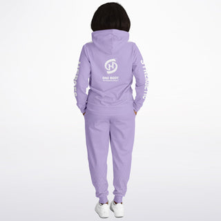 Womens Hoodie & Jogger - Lavender Mist - Synergetic Heroes