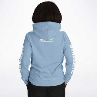 Womens Hoodie - Angel Blue