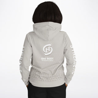 Womens Hoodie - Jade White - Synergetic Heroes