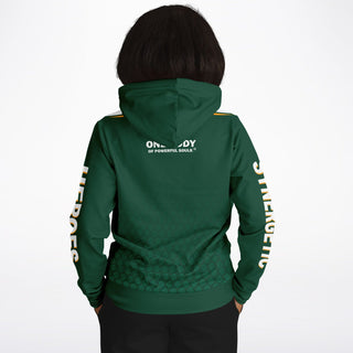 Womens Hoodie - Emerald Green