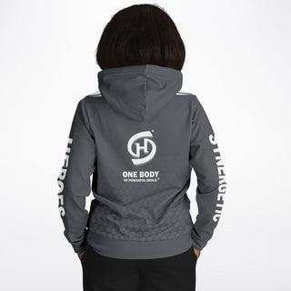 Womens Hoodie - Shadow Gray - Synergetic Heroes