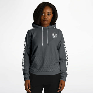 Womens Hoodie - Shadow Gray - Synergetic Heroes