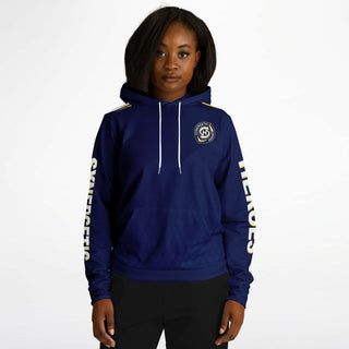 Womens Hoodie - Midnight Blue - Synergetic Heroes