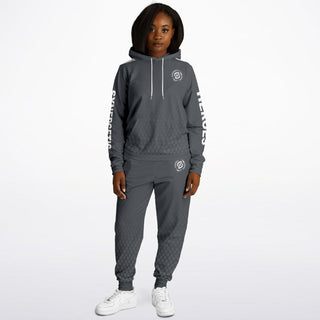 Womens Hoodie & Jogger - Shadow Gray - Synergetic Heroes