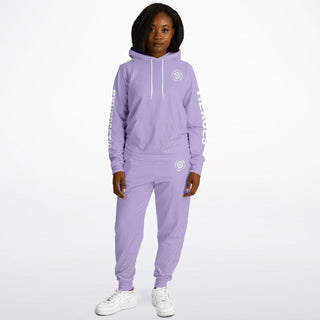 Womens Hoodie & Jogger - Lavender Mist - Synergetic Heroes