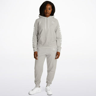 Womens Hoodie & Jogger - Jade White - Synergetic Heroes