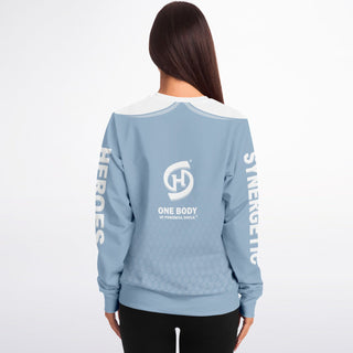 Womens Athletic Sweatshirt - Angel Blue