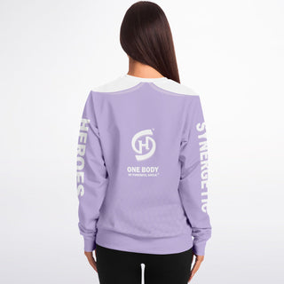 Womens Athletic Sweatshirt - Lavender Mist