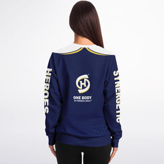 Womens Athletic Sweatshirt - Midnight Blue