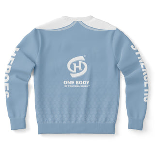 Womens Athletic Sweatshirt - Angel Blue