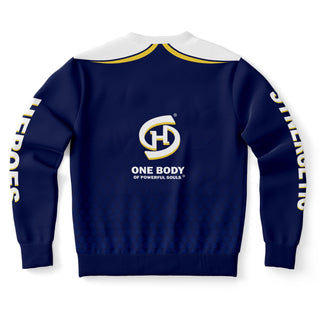 Womens Athletic Sweatshirt - Midnight Blue