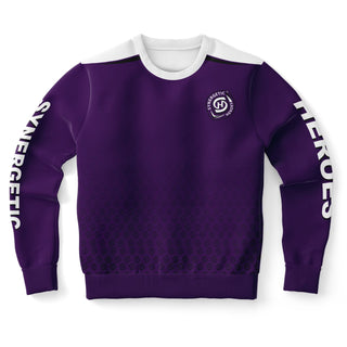 Womens Athletic Sweatshirt - Purple Shield