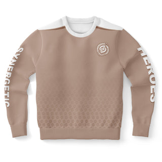 Womens Athletic Sweatshirt - Taupe Stone