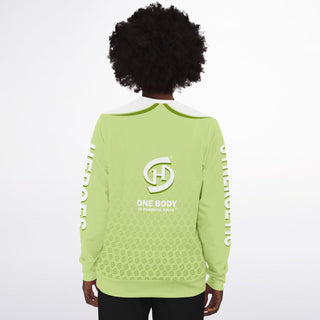 Womens Athletic Sweatshirt - Harmony Green