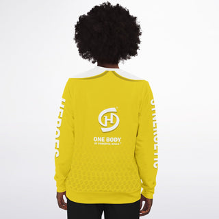 Womens Athletic Sweatshirt - Yellow Sun