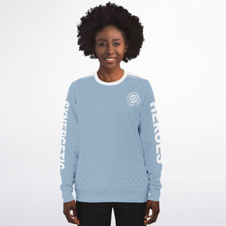 Womens Athletic Sweatshirt - Angel Blue