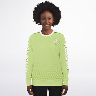 Womens Athletic Sweatshirt - Harmony Green