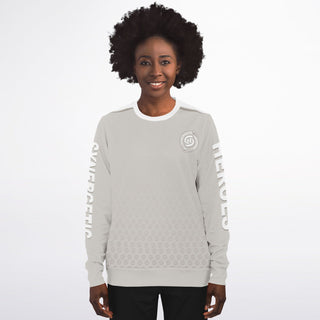 Womens Athletic Sweatshirt - Jade White