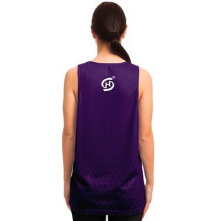 Womens Tank Top - Purple Shield