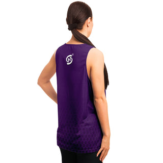 Womens Tank Top - Purple Shield