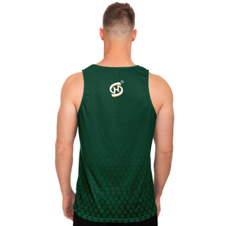 Mens Tank Top - Emerald Green - Synergetic Heroes