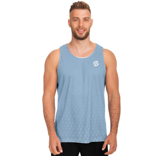 Mens Tank Top - Angel Blue - Synergetic Heroes