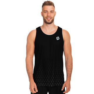 Mens Tank Top - Obsidian Black - Synergetic Heroes