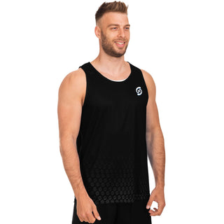 Mens Tank Top - Obsidian Black - Synergetic Heroes