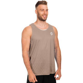 Mens Tank Top - Taupe Stone - Synergetic Heroes