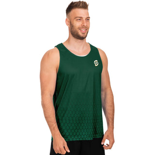 Mens Tank Top - Emerald Green - Synergetic Heroes