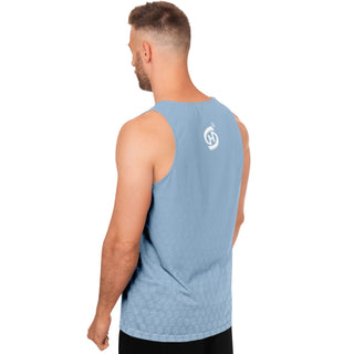 Mens Tank Top - Angel Blue - Synergetic Heroes