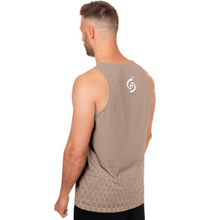 Mens Tank Top - Taupe Stone - Synergetic Heroes