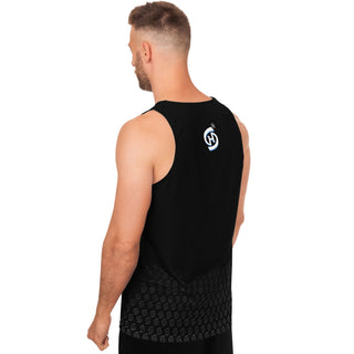 Mens Tank Top - Obsidian Black - Synergetic Heroes