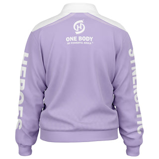 Womens Track Jacket - Lavender Mist