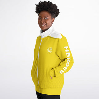 Womens Track Jacket - Yellow Sun