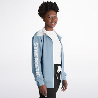 Womens Track Jacket - Angel Blue - Synergetic Heroes